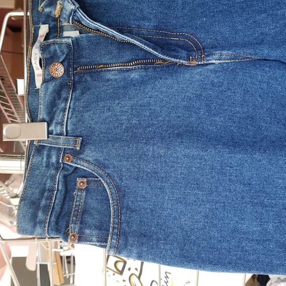 High Rise Blue Jeans - Picture 5 of 7